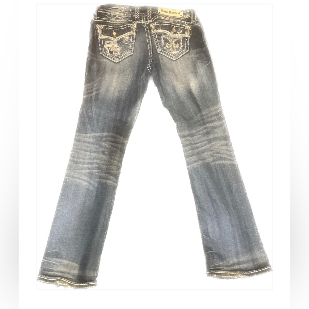 Ladies size 30 Rock Revival boot cut jeans